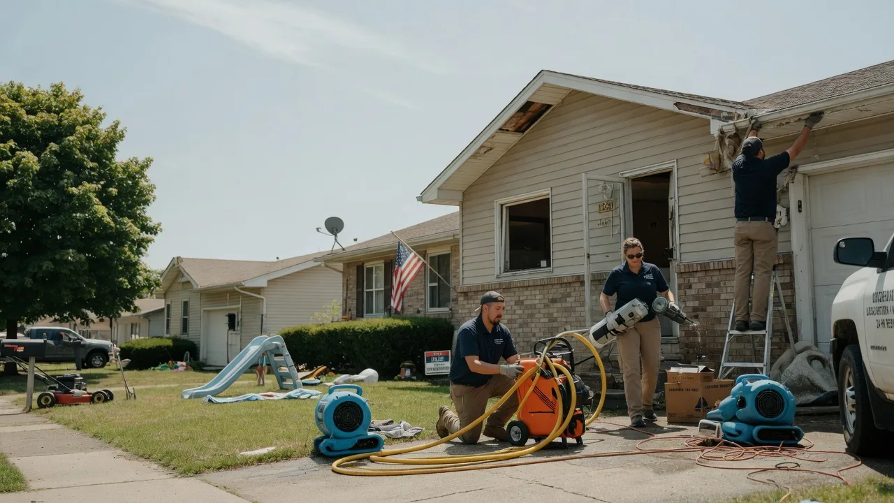 Water Damage Restoration in Coats, KS near me
